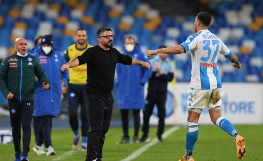 Napoli - Sampdoria 2-1. Lozano şi Petagna rezolvă meciul şi îi duc pe napoletani pe podium