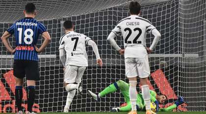 VIDEO | Juventus - Atalanta 1-1. Ronaldo a ratat un penalty, iar „Bătrâna Doamnă” e la 3 puncte în spatele liderului Milan