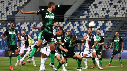 VIDEO | Juventus – Sassuolo, 3-1. ”Bătrâna Doamnă” a tremurat până în minutul 82, deşi a jucat cu un om în plus de la sfârşitul primei reprize