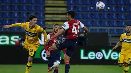 VIDEO | Două calde, una rece după Cagliari - Parma 4-3. Ce scrie presa din Italia despre Marin, Man şi Mihăilă
