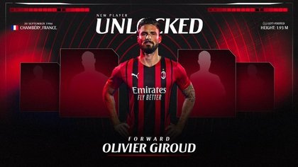 OFICIAL | Olivier Giroud a semnat cu AC Milan şi va purta tricoul cu numărul 9