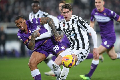 VIDEO | Fiorentina - Juventus, scor 0-1, în manşa I a semifinalelor Cupei Italiei