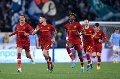 VIDEO | Roma - Lazio 3-0. Mourinho l-a surclasat pe Sarri într-un Derby della Capitale decis de Abraham şi Pellegrini