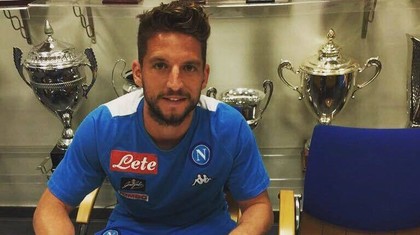 Belgianul Dries Mertens a refuzat prelungirea contractului cu Napoli