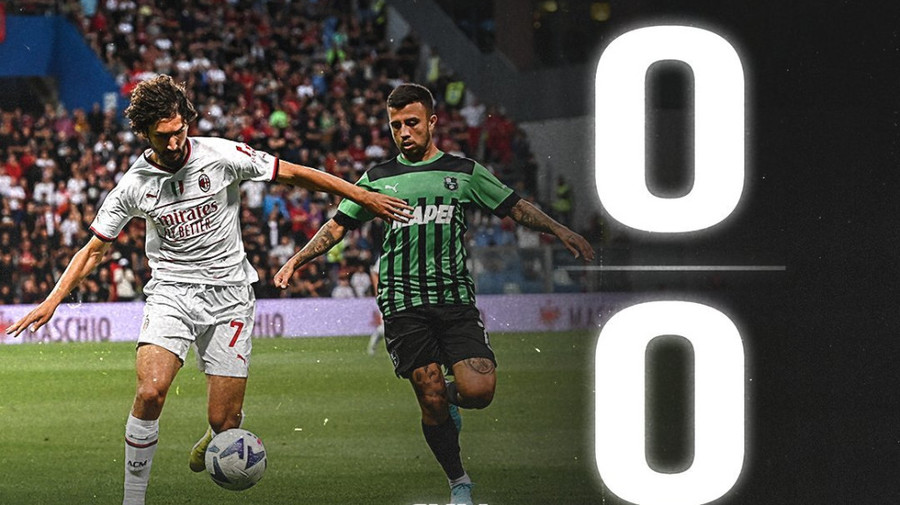 Sassuolo - AC Milan 0-0. Gazdele au ratat un penalty în prima repriză