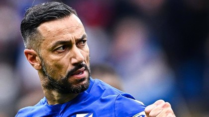 Fabio Quagliarella s-a accidentat şi va fi indisponibil pentru o perioada mai lungă de timp