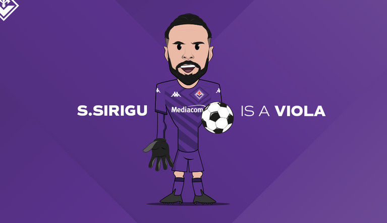 Portarul Salvatore Sirigu a semnat cu AC Fiorentina