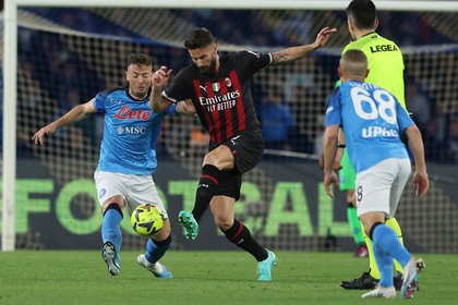 VIDEO | Napoli - AC Milan 0-4. Liderul din Serie A a fost umilit