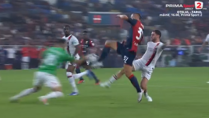 VIDEO | Scenariu ireal la Genoa - AC Milan. Giroud a intrat în poartă în prelungiri, iar Puşcaş nu a putut să îi dea gol