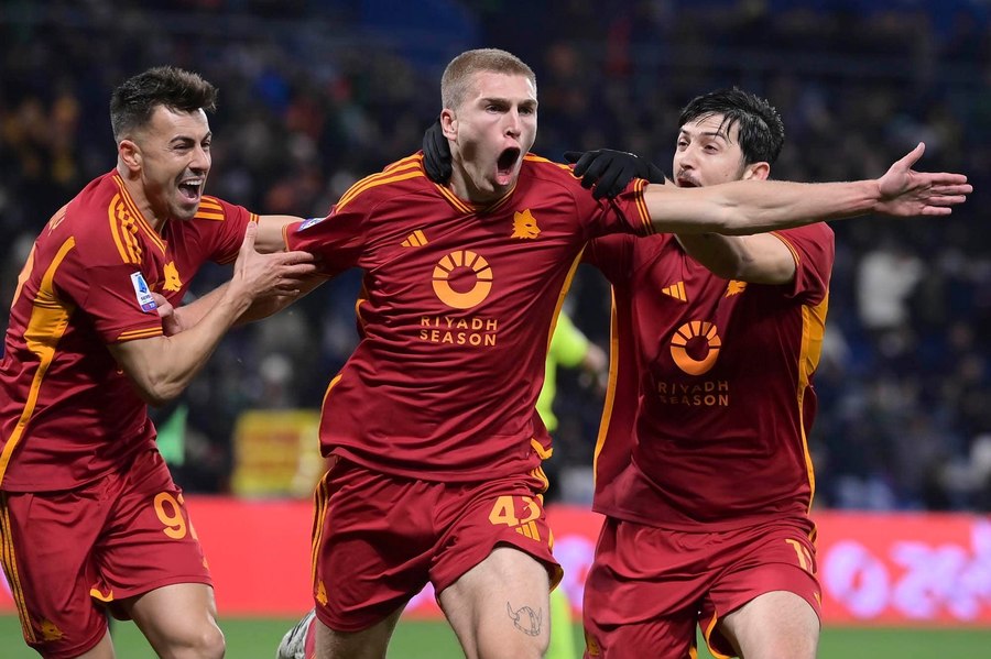 AS Roma a fost condusă, dar a revenit şi s-a impus cu Sassuolo