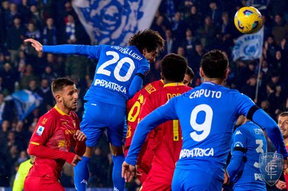 VIDEO ǀ Empoli, cu Răzvan Marin în teren din minutul 63, a remizat cu Lecce