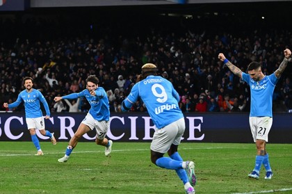 VIDEO | Napoli – Cagliari 2-1. Toate golurile partidei, înscrise într-un interval de şase minute