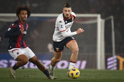 VIDEO | Bologna - Genoa 1-1. Trupa lui Radu Drăguşin ratează victoria în minutul 90+5