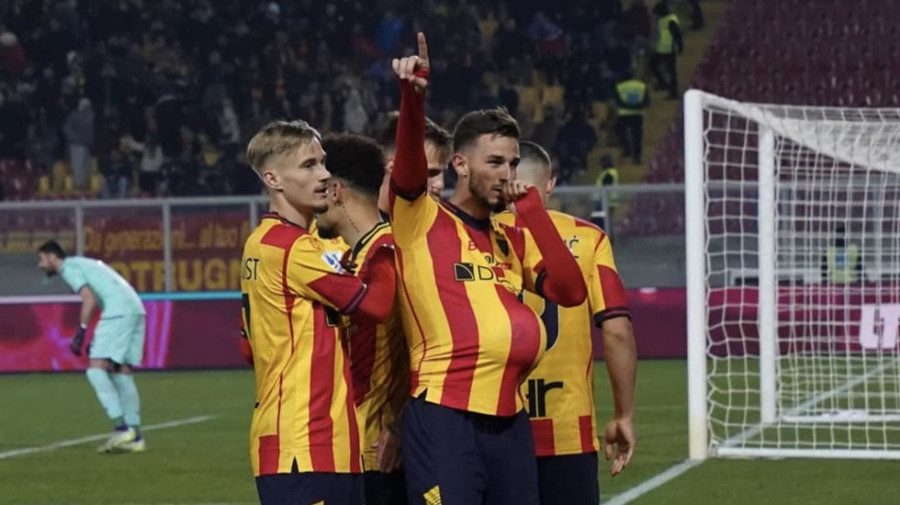 Cu Burnete rezervă, Lecce obţine un succes mare în Serie A