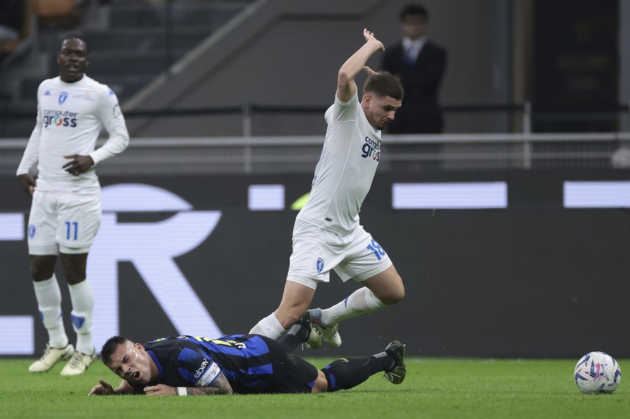 VIDEO | Inter - Empoli 2-0. Răzvan Marin, integralist în meciul pierdut în faţa liderului autoritar din Serie A