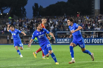 VIDEO | Empoli - AS Roma 2-1. Formaţia lui Răzvan Marin s-a salvat de la retrogradare în minutul 90+3