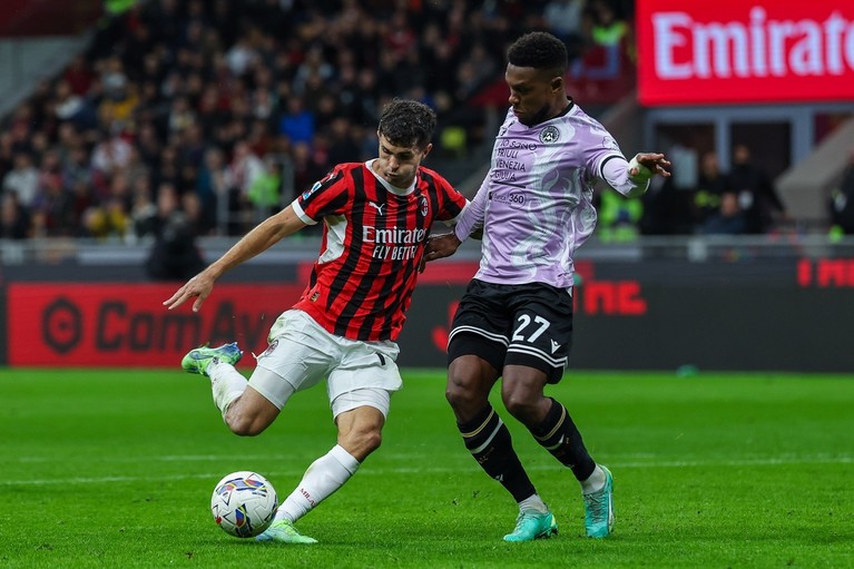 VIDEO | AC Milan - Udinese 1-0. Oaspeţii au avut om în plus şi două goluri anulate