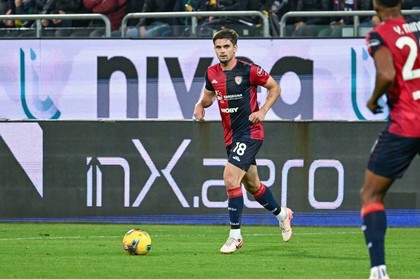 VIDEO | Cagliari – Hellas Verona 1-0. Răzvan Marin a fost schimbat la pauză