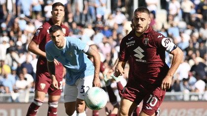 VIDEO | Lazio - Torino 3-3. Remiză spectaculoasă în Serie A! Două goluri s-au marcat în prelungiri