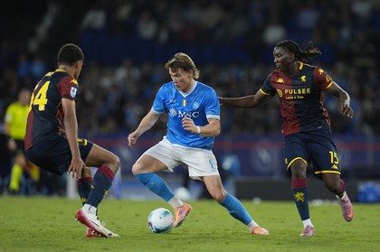 VIDEO | Genoa - Napoli 1-2. Formaţia lui Dan Şucu, pe punctul de a obţine un rezultat mare