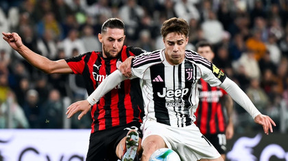 VIDEO | Juventus - AC Milan 0-0. Rafael Leao a ratat penalty în derby-ul din Serie A