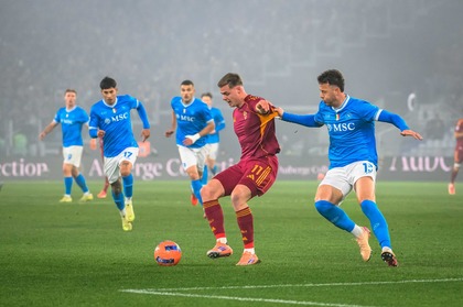 VIDEO | AS Roma - Napoli 0-1. Campioana urcă pe locul secund în Serie A