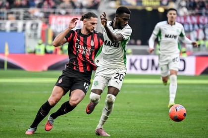 VIDEO | AC Milan - Sassuolo 2-2. Cristi Chivu poate trece peste gazde în clasament