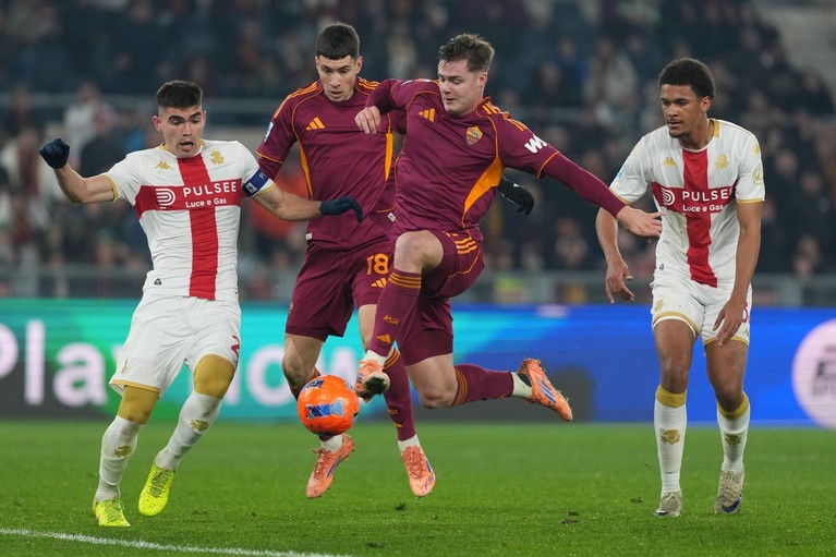 VIDEO | AS Roma - Genoa 3-1. Meci rezolvat în prima jumătate de oră