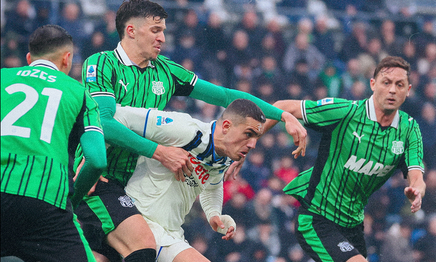 Atalanta resimte oboseala după meciul din CL cu Dortmund şi pierde pe plan intern cu Sassuolo