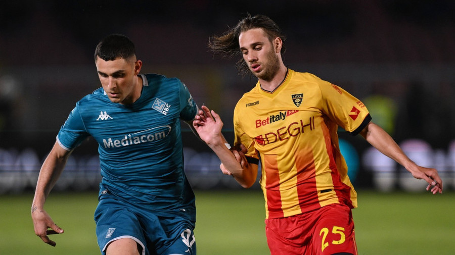 VIDEO | Lecce - Fiorentina 1-1. Ambele formaţii au emoţii pe final de sezon