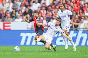 VIDEO | Genoa - Fiorentina 2-1. Prima victorie stagională a trupei lui Dan Şucu a venit în disputa cu Radu Drăguşin