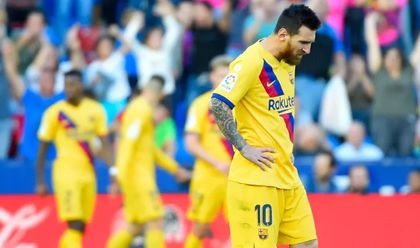 VIDEO | DOAR CU MESSI NU SE FACE PRIMĂVARĂ! BARCELONA, ÎNGENUNCHEATĂ DE LEVANTE