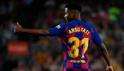 Ansu Fati, în istorie. A marcat golul 9.000 al Barcelonei