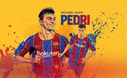 Urmaşul lui Pedro, primul jucător prezentat oficial de Barcelona în noua "eră"