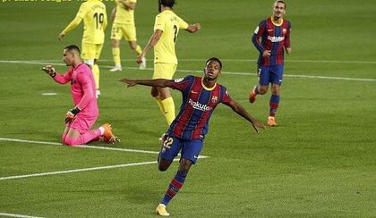 VIDEO | Barcelona - Villarreal 4-0. Ansu Fati, one man show: puştiul catalanilor a dat două goluri şi a făcut spectacol