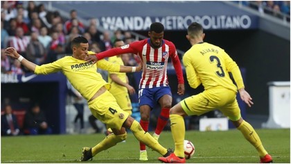 Atletico Madrid - Villarreal 0-0. Luis Suarez nu se lipeşte de gol, iar oaspeţii urcă pe primul loc în La Liga