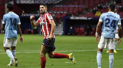 VIDEO | Atletico Madrid - Celta Vigo 2-2. Luis Suarez a reuşit „dubla”, dar galicienii au smuls o remiză în penultimul minut de joc