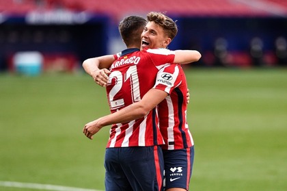 Atletico Madrid se descătuşează cu Eibar şi termina etapa pe primul loc în La Liga 