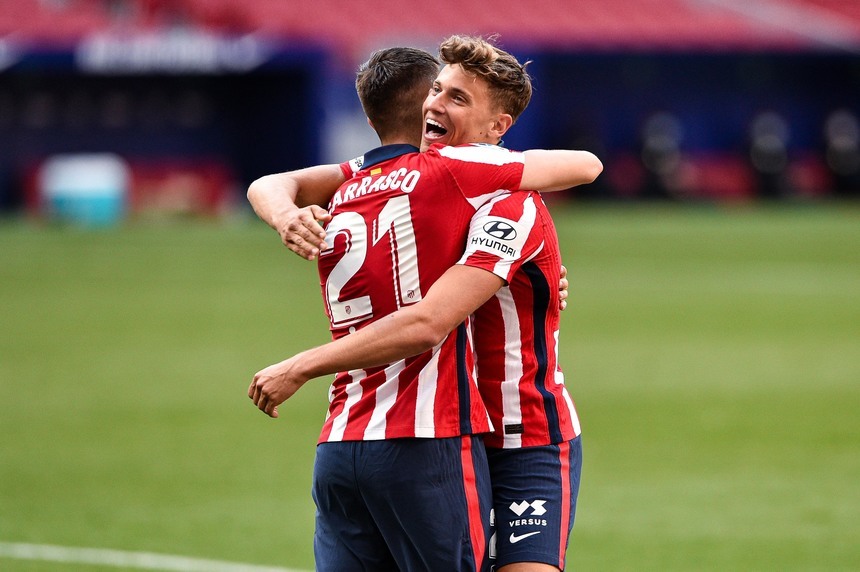 Atletico Madrid se descătuşează cu Eibar şi termina etapa pe primul loc în La Liga 
