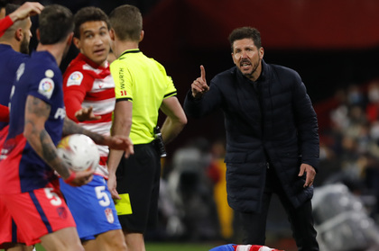 Diego Simeone şi patru jucători de bază de la Atletico Madrid, infectaţi cu Covid
