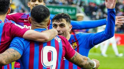 VIDEO | FC Barcelona - Elche 2-1. Catalanii revin, după ce au fost conduşi şi urcă pe podium