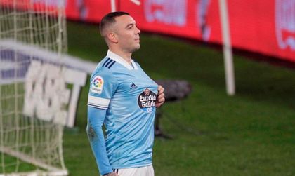 Iago Aspas riscă cel puţin 4 etape de suspendare după ce a spus că arbitrul meciului cu Real Madrid mai avea puţin şi bătea el un penalty