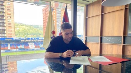 Luca Zidane a semnat cu Eibar