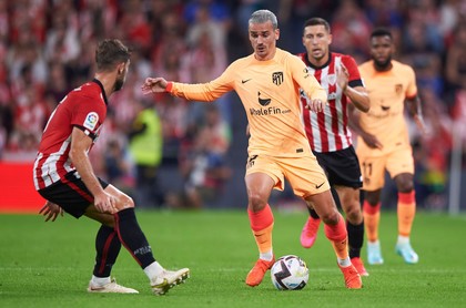 VIDEO | Atletico Madrid s-a impus la Bilbao, cu Athletic, scor 1-0, într-un meci din etapa a 9-a de LaLiga. Griezmann a marcat unicul gol al partidei