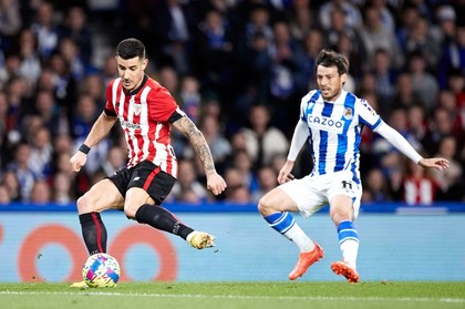 Real Sociedad s-a impus cu 3-1 în faţa lui Athletic Bilbao în derby-ul basc şi şi-a consolidat locul al treilea în clasament