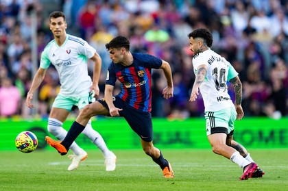 VIDEO | Barcelona s-a impus la limită, scor 1-0, în faţa Osasunei. Catalanii, foarte aproape de titlu