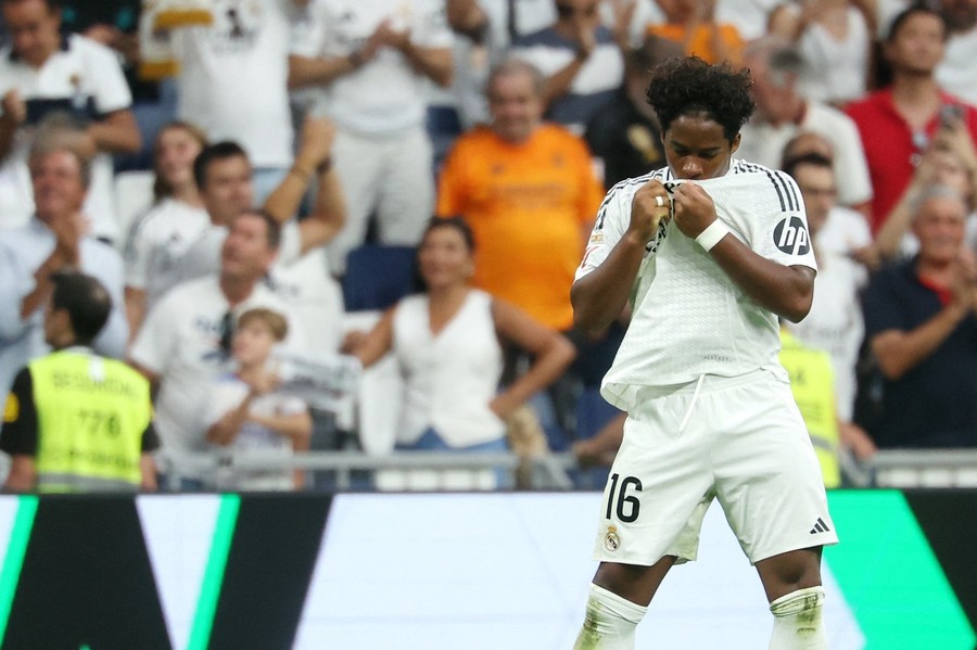 VIDEO | Real Madrid - Valladolid  3-0. Debut cu gol în La Liga pentru Endrick, noul fenomen al fotbalului brazilian