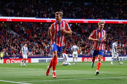 VIDEO | Atletico Madrid - Real Sociedad 4-0. Sorloth a reuşit cel mai rapid ”hattrick” din istoria La Liga