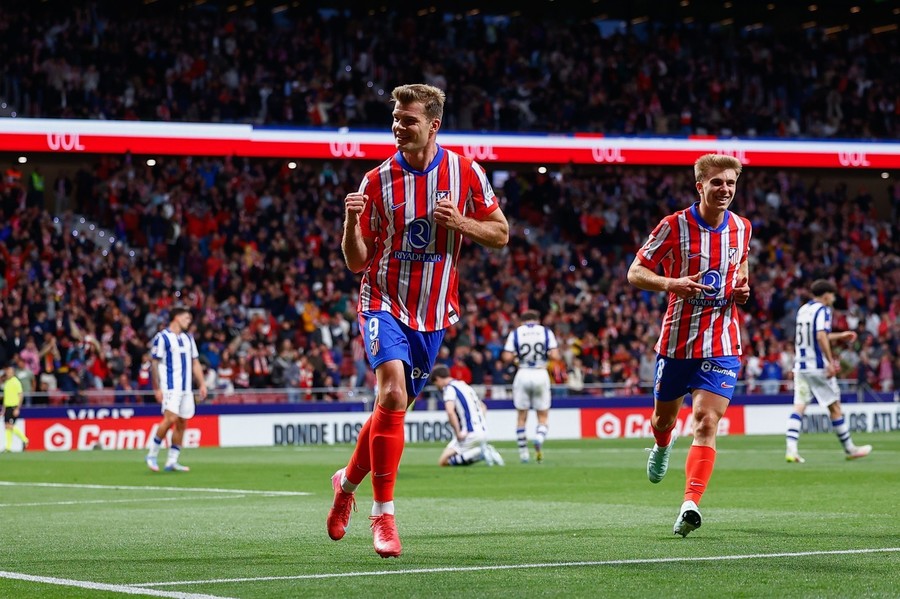 VIDEO | Atletico Madrid - Real Sociedad 4-0. Sorloth a reuşit cel mai rapid ”hattrick” din istoria La Liga