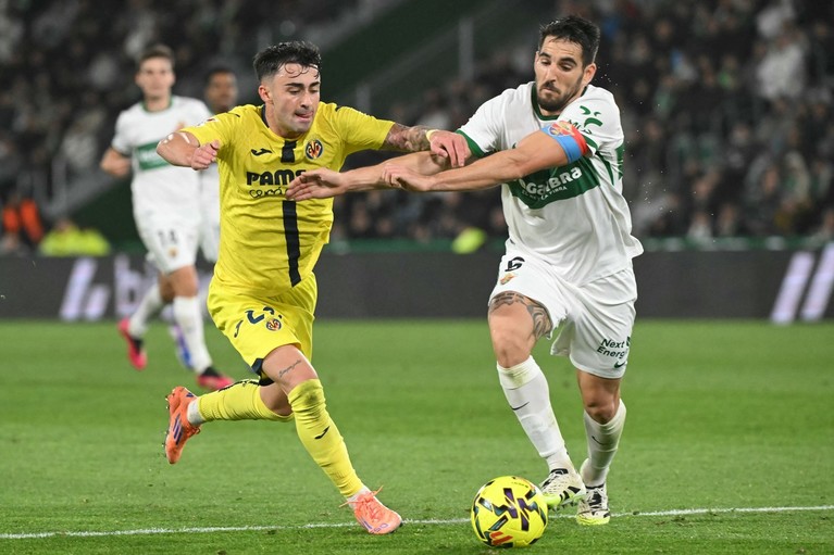 Villarreal o bate pe Elche şi urcă pe podium în La Liga